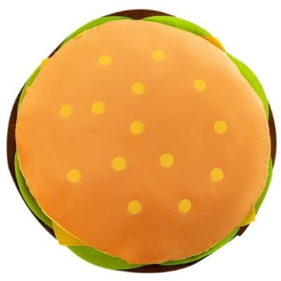 Burger Plüschkissen, süßes Burger Plüschtier, Heimdekoration Plüschkissen süße weiche Plüschpuppe Plüschtier, Burger Kissen, Heimdekoration