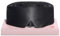 LitBear Maschera per dormire sul fianco, maschera per gli occhi per donne e uomini, 100% 22 momme pura seta di gelso, adatta al viso con fascia regolabile (nero)