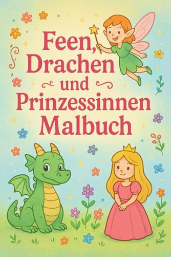 MALBUCH ! MANDALAS Magische Malzeit: Feen, Prinzessinnen & Drachen zum Ausmalen: Das perfekte Ausmalbuch für stundenlange Märchenabenteuer – ideal für kleine Künstler!