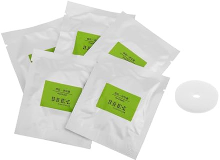 FOYTOKI Air Elegant Fresh Continuous Refills Freshener 5pcs with Car Scent and Light Fragrance White Absorbent Tissue Pads for Outlet Vent Unique Design Interior