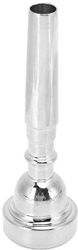 SEAFRONT Trompetenmundstück, Kupfer 5C, Professioneller Ersatz für Anfänger und Gelehrte, Glatte Oberfläche und Langlebiges Design für Optimale Leistung (SILVER)