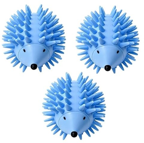 3pcs Reusable Tumble Dryer Balls Laundry Balls for Tumble Dryer Anti Static Laundry Dryer Fabric Softener Dryer Balls for Faster Drying (Blue)