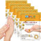 5 Pairs Hand Moisturizing Gloves Mask,Hand Skin Repair Renew Mask for Dry, Aging, Cracked Hands Intense Skin Nutrition Hand Cream Mask w/Collagen, Vitamins, Natural Plant Extracts (Honey and Milk)