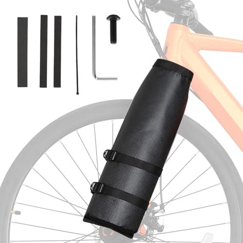Wasserdichte Fahrradtasche, Fahrradtasche für Vorderradgabel – wasserdicht, Montagehalterung, Langstrecken-Fahrradtaschen für Fahrrad-Vordergabel und Rahmen