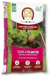 Or brun Terre a Planter Obrtap35N
