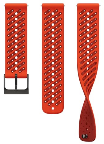 Suunto 22 ATH8 SILICONE STRAP CORAL ORANGE S+M