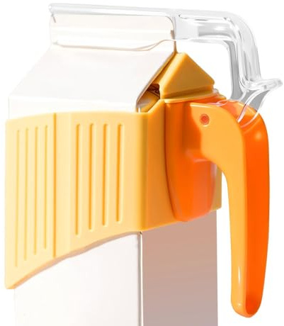 Support Verseur pour Brique de Lait | Accessoire Verseur Anti-Fuite Pour Brique De Boisson,Support de Versement pour Briquette de Jus - Pour Maison Appartement Cuisine Salle À Manger Camping Pique-