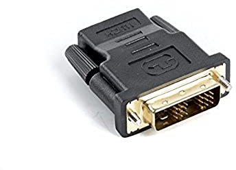 lanberg ad 0013 BK HDMI a Femmina a Maschio DVI-D (18 + 1 Pin) Adattatore Nero