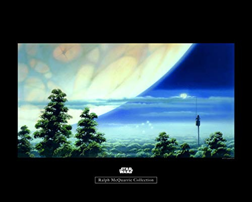 Komar Wandbild | Star Wars Classic RMQ Yavin Lookout | Kinderzimmer, Jugendzimmer, Dekoration, Kunstdruck | ohne Rahmen | WB168-50x40 | Größe: 50 x 40 cm (Breite x Höhe)