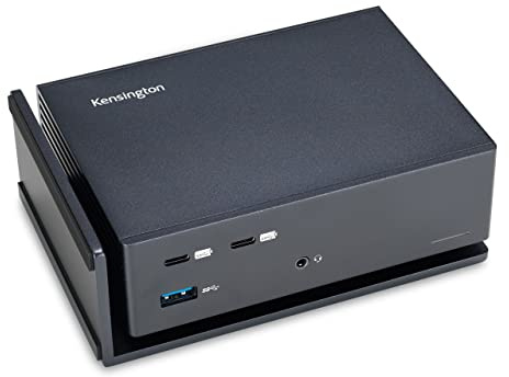 Kensington Thunderbolt 3 Dock – 96W Power Delivery, Dual 4K, for Mac, Windows and Surface (K37010NA)