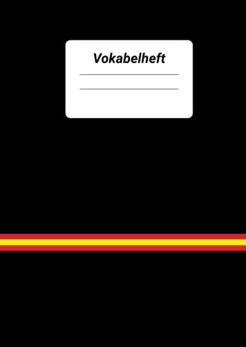 Vokabelheft: Spanisch DIN A4 2 Spalten 100 Seiten