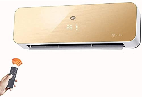 Samnuerly Riscaldatore di Spazio da 3000 W per Bagno, termoventilatore a Parete con Flusso discendente sopra la Porta Telecomando Elettrico in Ceramica Adatto per casa, Ufficio e Locali Commerciali