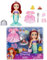 Disney Princess Ariel Doll Sea to Land Petite poupée Ariel avec Sebastian & Flounder, en queue de sirène et robe rose
