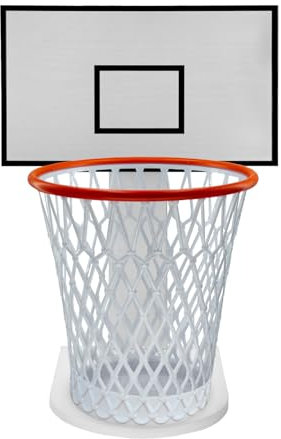 Basketballkorb-Mülleimer-Set (inkl. 1 Basketball-Mülleimer), Basketball-Mülleimer für Jungenzimmer, Weihnachtsgeschenk für Jungen, Mülleimer für Basketball-Party und Basketball-Geschenk