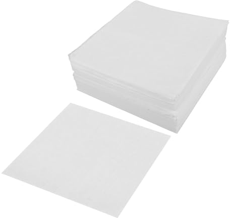 BELLIFFY Lingettes Nettoyantes sans Peluche 300 Pcs pour Écrans, Lentilles et Téléphones, en Tissu Non Tissé Blanc, pour Nettoyage Précis et Rapide