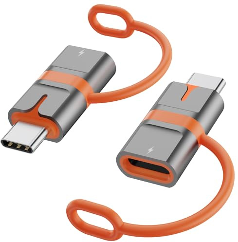 Ticenpe Lightning Female to USB C Male Adapter 36W PD Fast Charging&Data Transfer (Not for Earphone/OTG/Apple Pencil) Lightning to USB C Adapter for iPhone 16 15 Pro Max Plus iPad Air Samsung 2Pack