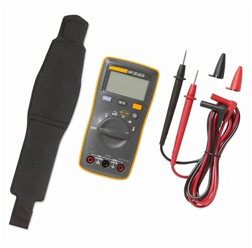 107 handheld digital multimeter AC/DC voltage resistance frequency on-off diode tester