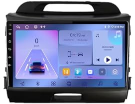 Gps-Navigator för Kia Sportage 3 4 SL 2010-2016 Hd-Pekskärm, Röststyrning, Bluetooth Handsfree-Samtal, Ota-Uppdateringar, Airplay Videomusik Bil-Gps-Navigering, 4 Kärna 1G＋32G
