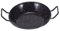 Garcima 5020003 Padella Doppia Fonda, con Manici, Smaltata 45 cm Nero