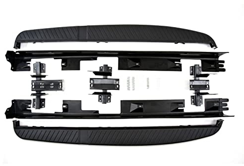J&J AUTOMOTIVE Marche-Pieds Latéraux pour Land Rover Sport L320 2005-2013, Lot de 2 Pcs (Gauche et Droite), Antidérapant, Aluminium