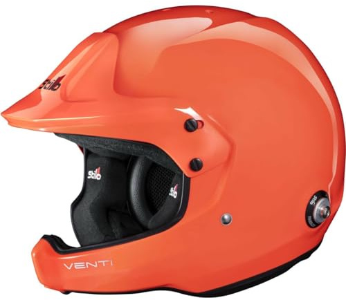 Stilo Integralhelm WRC Trophy Offshore Orange 63 Fia 8859-2015