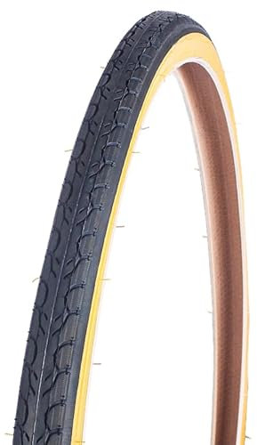 GOFOEJDDE 700C Fahrradreifen 700x25C 28C 32C 35C Ultraleichter Gelber Seitenreifen Pneu Bicicleta Rennradreifen(700 * 28C)