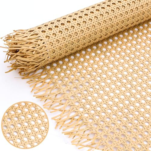 Vehipa Wiener Geflecht 40x120cm | PP-Rattan Geflecht Wasserdicht & Cchimmelfrei, Simulierter Rattan-Look für Möbel wie Betten, Stühle & Schränke