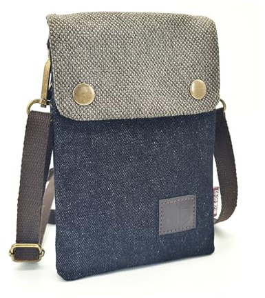 dogmoon Phone Bags for Women Crossbody, Mini Cross Body Bag with Adjustable Shoulder Strap, Cross Body Bag, Zipper Phone Bag, Lightweight Small Canvas Crossbody Phone Bag