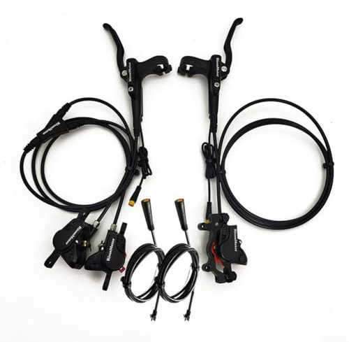 YUANGANG Hydraulic Disc Brakes, Front Rear Brakes Caliper With Cable Bicycle Piston Driving Bike Hydraulic Brake Kit For Mountain Road Bike