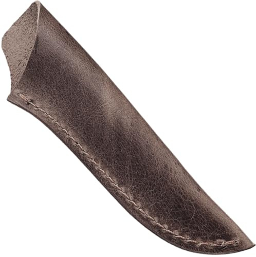 Lpitoy Leather Knife Sheath, Cowhide Leather Knife Edge Guards Blade Protector Chef Knives Cover Knife Holster