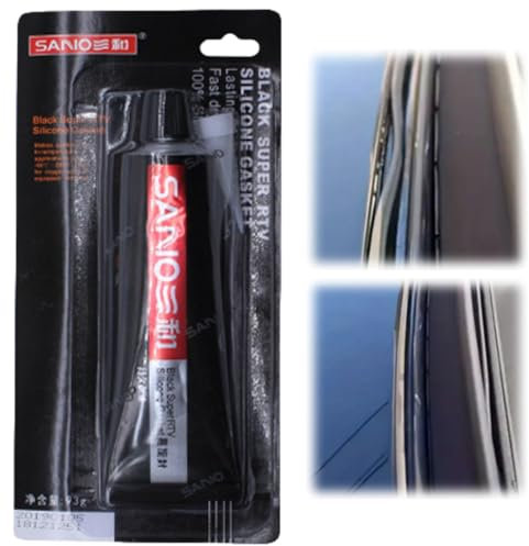 Black Silicone Sealant,High Temperature Silicone Sealant,Black Silic/one Seala/nt Waterproof,Bathroom Silico/ne Sea/lant,Silic/one Seal/ant for Cars,Windscreen Seal/ant,Strong Glue for Everything