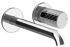 Gessi Habito 70188 - Miscelatore monocomando per lavabo, senza scarico, sporgenza 171-201 mm, montaggio a parete, colore: Cromo