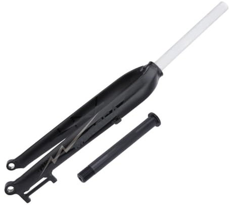 BSFHQS 26 27,5 29Zoll Universal Mountainbikes Boost Starre Gabel 1-1/8 Gerades Rohr Scheibenbremse Fahrrad Harte Gabel Aluminiumlegierung Vordergabel 15 * 100/110mm Steckachse(Black Gray,110mm)