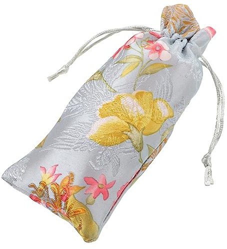IWOWHERO Bolsa de Cordón para Peines de Madera Mini Bolsitas de Tela Cordón Cumpleaños Organizadora de Joyas Fiestas Infantiles y Práctica para
