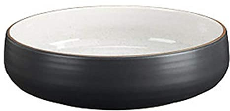 KWMAEEUID Piatto Fondo, stoviglie Ciotola per zuppa in Ceramica Ciotola per Noodle Grande Ciotola per mescolare Piatto Fondo Ciotola Poco Profonda Forno a microonde Disponibile Piatto per Cena
