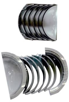 Zeenparts Crankshaft Connecting Rod Conrod Bearing Kit Compatible with Mitsubishi Tractor Excavator MT300 MT301D Engine K3M Compatible with Case Compact Tractor Loader 1140