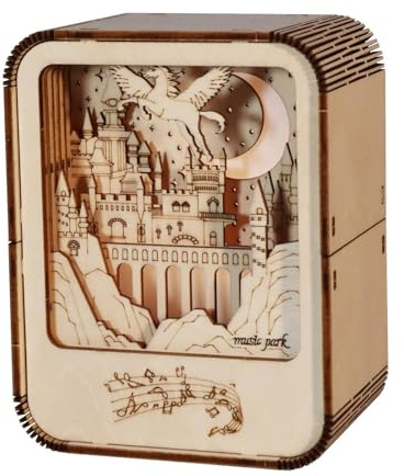 Puzzle In Legno 3D Con Luce Notturna E Bluetooth – Kit Modello Fai Da Te Per Compleanno