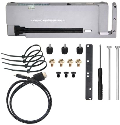 OCU LINK Base de tarjeta gráfica externa con carga inversa, 40 Gbps, transferencia RTX3060 y GTX1060, soporte de cadena