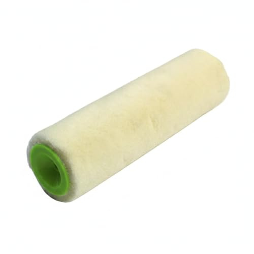 Paint Roller with Wool Sleeve and Steel Frame for Interior Walls and Ceilings, 33 cm (1 PC)