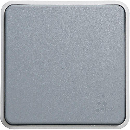 Legrand 069511 Interruptor o Va y Viene Impermeable Plexo Composable IP55, 10AX, 250V, Gris