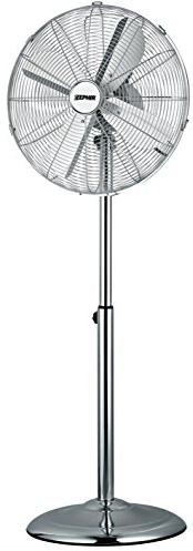 VENT.PIANTANA 40CM 3VEL H130CM BASE TONDA CROMO