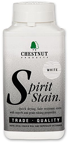 CHESTNUT PRODUCTS SSWHI500 Wood Spirit Stain White, 500ml