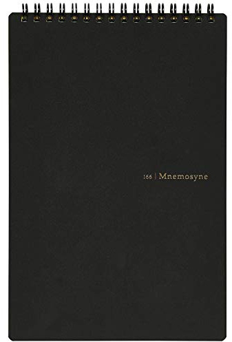 Marman Notebook N166 A5 A-Ruled Centerline,BLACK,9.06 x 5.83 (Ruled)