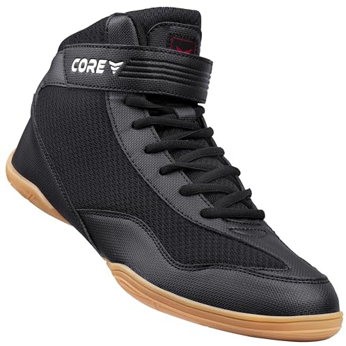 CORE Ringerschuhe für Herren, Damen und Kinder, Schwarz, 40 EU