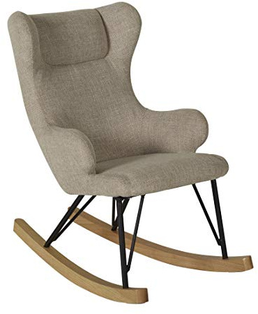 Fauteuil à bascule enfant Luxe Argile - Quax