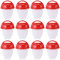 12PCS Eierkocher Eierkocher ohne Schale Silikon Eierkocher Set Eierbecher zum Kochen von Eiern Antihaft-Eierpochierer für weiche und hart gekochte Eier ohne Schale Eierkocher