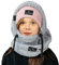 Shy Velvet Kinder Sturmhaube Winter, Warmen Skimaske Schalmütze für Jungen, Mädchen Fleece Balaclava, Multifunktional Gesichtsmaske, Winddicht Sturmmaske, Einheitsgröße