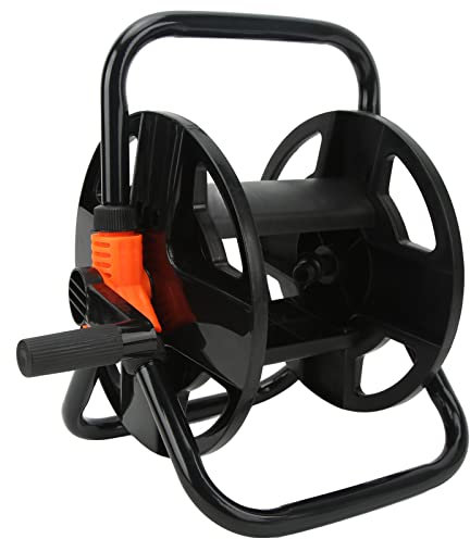 Carro De Carrete De Manguera, Caja De Carrete De Manguera, Carrete De Manguera De Jardín, Carrete De Manguera De Agua, Estante De Almacenamiento De Tuberías De Agua Herramienta De Un Solo Brazo ABS, S