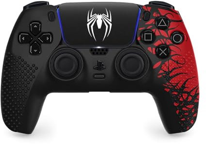 Anti-Slip Silicone Skin for PS5 Controller, Soft Protective Cover Case for PlayStation 5 With Touch Pad Stickers