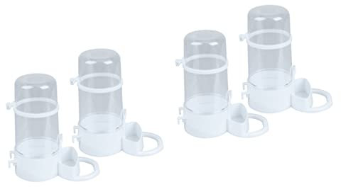 Milisten 2sets Simple Convenient Automatic Hamster Feeder Large Opening Bowl for Pet Supplies Suitable for Small Animals 2pcs*2 Random Color